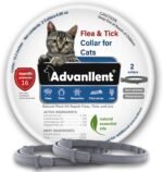 Advanllent Flea Collar for Cats, Flea and Tick Collars for Kittens, Flea & Tick Treatment Prevention, Natural Essential Oil, 2 Pack, 16 Months Protection, One Size Fits All, Waterproof - Image 2