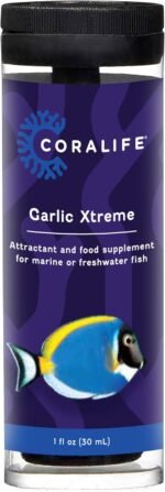 Coralife Fish Tank Aquarium Garlic Xtreme Attractant and Food Supplement for Saltwater Marine or Freshwater Fish, 1 oz - Image 2