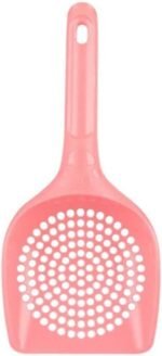 DPWOUM Pink Plastic Cat Litter Scoop Pet Care Sand Waste Scooper Shovel Hollow Cleaning Tool Pet Supplies Easy to Clean Cat Litter Scoops Litter and Housebreaking Pet Supplies - Image 2