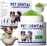 Dog Dental Powder, Dog Teeth Cleaning Powder, Targets Tartar & Reduces Plaque & Bad Breath - Teeth Cleaning Made Easy Eliminate - Meat-Flavored Formulated - Image 2
