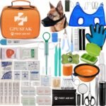 Dog First Aid Kit - Pet First Aid Kit for Dogs Pet Emergency Kit with Grooming Hammock Harness Nail Clipper First Aid Supplies for Home Camping - Image 2
