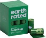Earth Rated Poop Bags for Dogs, Guaranteed Leak Proof and Extra Thick Waste Bag Refill Rolls, Lavender Scented, 270 Bags - Image 2