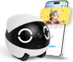 Enabot EBO ROLA Mini FamilyBot 2K Pet Camera Robot: Movable Indoor Camera Battery-Powered with Phone App, One-Touch Call, 2-Way Talk, Night Vision, Motion Detection, Video Recording - Image 2