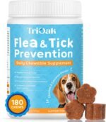 Flea and Tick Prevention for Dogs Chewable: Natural Soft Dog Treats, Oral Pet Treatment for Dogs Health & Immunity - Daily Supplement & Repellent Chews for Small, Large Dog, Puppy Flea & Tick Control - Image 2