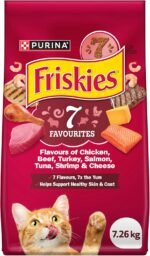 Friskies 7 Dry Cat Food - 7.26 kg Bag - Image 2
