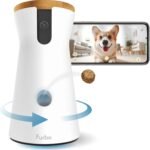 Furbo 360° Dog Camera: Pet Security Cam w/Barking Alerts, Rotating View, Treat Toss w/Phone App, Smart Home Puppy Monitoring, 2-Way Speaker, No Subscription Needed. Standard See, Talk, & Toss Features - Image 2