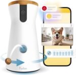 Furbo 360° Dog Camera [Subscription Required] Unlock w/Paid Plan: Home Security & Dog Safety Alerts, Rotating Pet Treat Toss w/ 2-Way Speaker, Smart Cam w/Phone App (Low Risk, 3mo Min. Cancel Anytime) - Image 2
