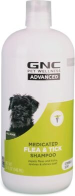 GNC Advanced Shampoo for Dogs, 32 oz | Natural Dog Shampoo Helps Maintain a Healthy Coat | pH Balanced Formula with Citronella Scent - Image 2