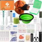 GPUSFAK Dog First Aid Kit - Pet First Aid Kit for Dogs Pet Emergency Kit with Pets First Aid Supplies for Home Camping Hiking Traveling - Image 2