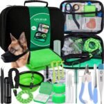 GPUSFAK Pet First Aid Kit for Dogs - Pet Emergency Kit for Camping Hiking Traveling Hunting and Sports (Green) - Image 2