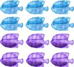 Nispira 12 Fish Universal Demineralization Cleaners for Protec Guardian Aquastick Humidifiers Ultrasonic Evaporative Dehumidifiers Hard Water Removes White Dust Odor - Image 2