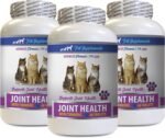 PET SUPPLEMENTS & NUTRITION LLC Joint Support for Cats - Cats Joint Health with Turmeric - MSM - Natural Support for Hip and Joints - Turmeric for Cats Liquid - 3 Bottles (180 Tablets) - Image 2