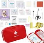 Pet Emergency Kit - Pet First Aid Kit for Dogs and Cats, Dog Camping Essentials, Dog Travel Accessories, Ideal for Home, Travel, Camping, and Hiking - Image 2