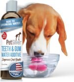 PetSilver Teeth & Gum Water Additive for Dental Care - Pet Breath Freshener - Targets Tartar, Plaque & Eliminates Bad Breath - Dog Oral Care & Cat Teeth Cleaning - No Brushing & Tasteless - 12 fl oz - Image 2