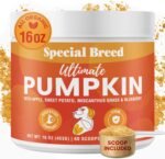 Ultimate Pumpkin for Dogs (16 oz) - with Organic Pumpkin, Apple, Sweet Potato, Miscanthus Grass & Blueberry, Digestive Support Relief for Constipation, Loose Stools, and Upset Stomaches, 60 Scoops - Image 2