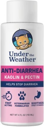 Under the Weather Anti-Diarrhea Liquid for Cats - Soothe Your Pet's Upset Stomach and Provide Relief from Diarrhea - (4 oz Bottle) - Image 2