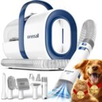 oneisall Dog Grooming Kit, Dog Grooming Clippers, Professional Pet Grooming Vacuum with 7 Pet Grooming Tools for Shedding Thick & Thin Dogs Cats Pet Hair - Image 2
