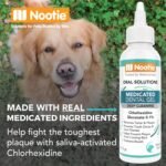 Nootie Medicated Dental Gel for Dogs, Dog Breath Freshener, Cleans Teeth for Dogs - Prevents Plaque and Tartar Dog Oral Care, 4oz - Image 4