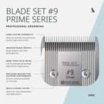 Wahl Pro Animal Prime Series Blades - Professional Fine Tooth Pet Clipper for Horse, Cat & Dog Grooming - Made from High-Carbon Steel - #9, 2.0mm - Image 3