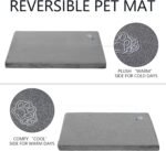 EMPSIGN Stylish Dog Bed Mat Dog Crate Pad Mattress Reversible (Cool & Warm), Water Proof Linings, Removable Machine Washable Cover, Firm Support Pet Crate Bed for Small to XX-Large Dogs, Grey - Image 4
