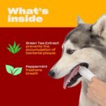 OH NORMAN! Dog Dental Wipes - Vet-Approved Pet Dental Finger Wipes for Oral Hygiene & Fresh Breath - Alternative to Finger Toothbrush for Dogs - No Fuss Dog Cleaning Supplies for Daily Use - 50 pcs - Image 4