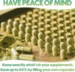 XPRS Nutra Size 0 Empty Capsules - 100 Clear Count Empty Vegan Capsules - Vegetarian Pill - DIY Vegetable Capsule Filling -Veggie Pills for Do-It-Yourself Supplements - Image 5