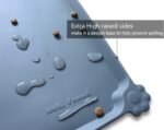Hoki Found -Waterproof Pet Feeding Mats with High Lips - Multiple Size and Colors for Dogs, Cats & Others-G - Image 3