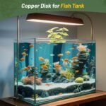 Humidifier Cleaning Fish,Copper Disk for Fish Tank & Aquarium |4-inch Diameter,0.6mm Thick|99.99% Pure Copper Disc|Automatic Fishbowl Purification Disk|Purify Water All Year Roundd - Image 4