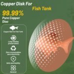 Humidifier Cleaning Fish,Copper Disk for Fish Tank & Aquarium |4-inch Diameter,0.6mm Thick|99.99% Pure Copper Disc|Automatic Fishbowl Purification Disk|Purify Water All Year Roundd - Image 6