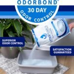 Litter Pearls Tracksless Unscented Non-Clumping Crystal Cat Litter with Odorbond, 7 lb, White, Clear and Blue Crystals - Image 3