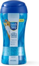 Fresh Step Cat Litter Crystals Deodorizer, Non Toxic Odor Neutralizing Crystals for Litter Boxes that Help Control Smells and Keep Home Areas Fresh, Fresh Scent, 15 Ounce - 3 Pack - Image 3
