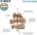 Pervue Pet Products Naturals Preen & Pacify Woodland Harvest Bird Toy 62549 - Image 4