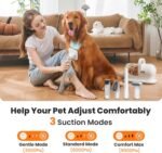 Neakasa P1 Pro Dog Grooming Vacuum Kit, 6-in-1 Pet Hair Grooming with Clippers and Vacuum, 9000Pa Suction, Low Noise, 1L Dust Cup for Home Shedding & Trimming - Image 5