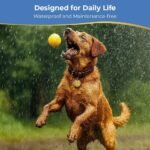 Dog & Cat Flea Collar Tag. All Natural Flea and Tick Prevention with BioResonance Technology Lasts Up to 12 Months. No Pesticides. Safe Non-Toxic Flea Tag .Attach to Collar/Works Without Chemicals - Image 5