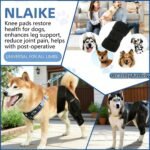 Dog Knee Brace for Torn ACL,Dog ACL Braces with Side Stabilizers,Adjustable Dogs Leg Brace Suitable for 4 Limbs,Dogs Hip Brace for Arthritis Relief, Joint Stability,Reduces Pain and Inflammation (s) - Image 3
