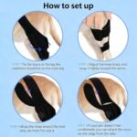 Dog Knee Brace for Torn ACL,Dog ACL Braces with Side Stabilizers,Adjustable Dogs Leg Brace Suitable for 4 Limbs,Dogs Hip Brace for Arthritis Relief, Joint Stability,Reduces Pain and Inflammation (s) - Image 6