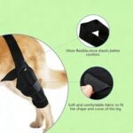 Dog Knee Brace for Torn ACL,Dog ACL Braces with Side Stabilizers,Adjustable Dogs Leg Brace Suitable for 4 Limbs,Dogs Hip Brace for Arthritis Relief, Joint Stability,Reduces Pain and Inflammation (s) - Image 9