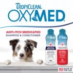 TropiClean Oxymed Medicated Cat & Dog Shampoo and Conditioner Set for Itchy Skin, Skin Soothing Oatmeal Shampoo & Conditioner for Dogs & Cats | Set of 2 - Image 3