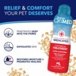 TropiClean Oxymed Medicated Cat & Dog Shampoo and Conditioner Set for Itchy Skin, Skin Soothing Oatmeal Shampoo & Conditioner for Dogs & Cats | Set of 2 - Image 5