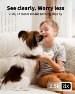 VIMTAG 4MP 5G Security Camera Indoor, Pet Camera with Speaker for Dog/Cat, Free AI Detection Indoor Camera with Phone App, Motion Tracking, Night Vision,2-Way Audio, Support 128GB Card(Not Included) - Image 3