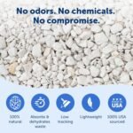 PetSafe ScoopFree Premium Fragrance-Free Natural Cat Litter - Long-Lasting Litter - High Absorbency & Low-Tracking Design - Non-Clumping Pebbles - 8 lb Bag - Image 4