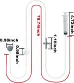 Drip Acclimation Kit for Saltwater Freshwater Aquariums, Fish Tanks Accessories, Safe Transition for Coral, Shrimp, Marine Fish, Plants - Image 4
