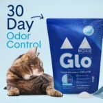 Boxie® Glo™ 30 Day Odor Control Non-Clumping Crystal Cat Litter, 6 lb, Natural Attractions, UV Light Attractant, Soft Granules, 99.9% Dust-Free, Long-Lasting for Multi-Cat Homes - Image 3