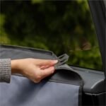 K&H Pet Products Car Door Protector for Dogs, 2 Pack Waterproof Interior Pet Car Door Protector from Dog Scratching, Stay Put Cover Design, Fits Most Vehicles, Washable - 27 x 19in Gray - Image 7