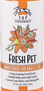 Top Performance Fresh Pet Conditioner to Reduce Mats and Tangles, 17 Oz. Size – Conditioning Formula Gives Coats Sheen - Image 3