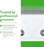 Wahl Professional Animal 10 Medium Competition Series Detachable Blade with 1/16-Inch Cut Length (2358-100) - Image 4