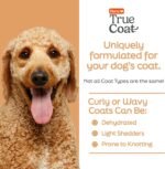 Hartz True Coat Curly or Wavy Coat Specific Dog Shampoo, Detangles & Conditions with Oat Milk, Coconut Oil & Shea Butter - Image 3