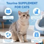 KittySupps Taurine Supplement for Cats, Kitty Supps Taurine Powder, Supports Heart & Eye Health, Boost Energy & Vitality, Mix in Food, Grain-Free Formula, 200 Grams - Image 3