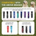 10# Pet Grooming Clipper Replacement Blades, Detachable Blade Compatible with Andis/wahl/Oster Dog Clippers,10 Blade 1/16-inch, Made of Ceramic & Stainless Steel Blade - Image 4