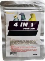 4 in 1 Powder Medicine for Pigeons, Canary, Finches, Parakeet, Cockatiels, Parrots, Cage Small Birds, & Aviary Birds - Image 2